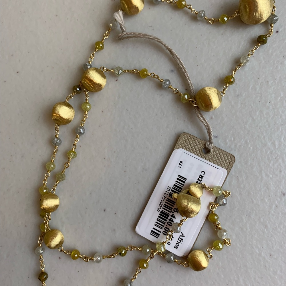 Marco Bicego 18k Stellar Africa Necklace